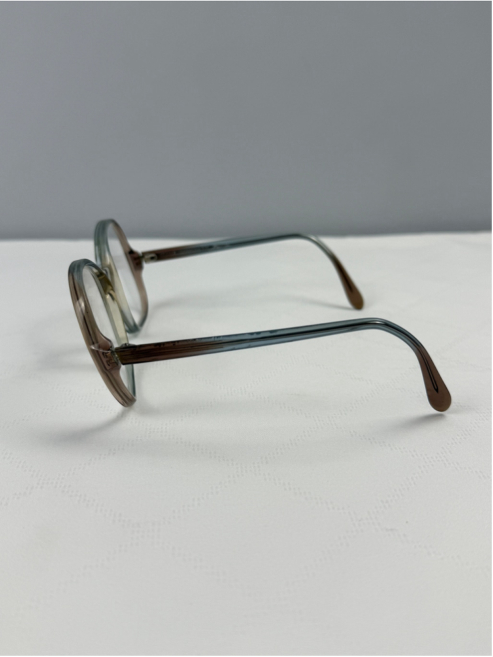 Vintage Mundial Celine Brown Green Women Eyeglasses Plastic Frame (frame only) - Picture 6 of 6